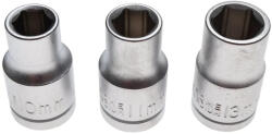 BGS technic dugókulcskészlet 1/2" 10 - 11 - 13 mm 3 db (15123)