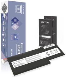 mitsu Battery BTY-M6K MS-17B4 for MSI GS63VR GS73 GF75 4300 mAh (49 Wh) 11.4V (BC/MS-GF75)