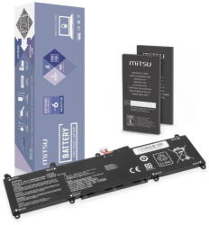 mitsu Battery C31N1806 for Asus VivoBook S13 S330FA S330UN S330UA V330FA X330UN 3600 mAh (41 Wh) 11.4V (BC/AS-S330)