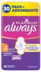 Always Винаги вложки Platinum (30 бр. /фол) Normal