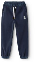Liewood melegítő gyerek Wendy Fleece Pants - sötétkék 86