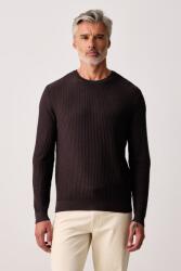 Giorgio Armani pulóver férfi viszkózzal - barna XL - answear - 47 990 Ft