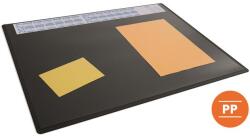 Durable Könyökalátét 650x500mm éves naptárral Durable fekete (DB722301)