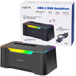 LogiLink Docking station USB-C to HDD/SDD 2.5/3.5 (QP0035)