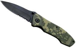 Baladeo ECO087 CAMOUFLAGE / Zsebkés rozsdamentes acélból és titán pengével - álcázózöld (COR ECO087)