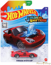 Mattel színváltós kisautó: Porsche 911 GT3 CUP (JCM36)