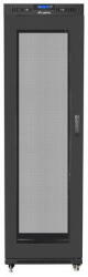 Lanberg Installation cabinet rack 19 42U 600x800 black, perforated lcd door (flat pack) (FF01-6842-23BL) - pcone