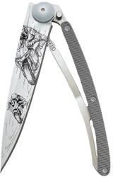 DEEJO 1CM028 TATTOO ALUMINIUM / Ultrakönnyű zsebkés alumínium nyéllel (1CM028)