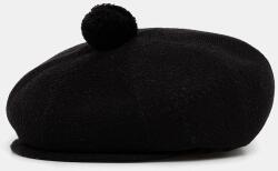 Kangol gyapjú keverék sapka HERITAGE - fekete S