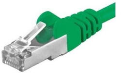 PremiumCord Patchcord SFTP RJ45-RJ45 Cat. 6A, 2m, verde "SFTP-6A-2-GN (SFTP-6A-2-GN)