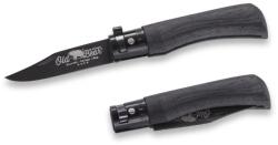 ANTONINI OLDBEAR 9303/15 MNN / Zsebkés rozsdamentes acél pengével, fekete PTFE bevonattal - fekete 60 mm (AEC0021)