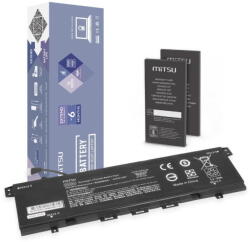mitsu Battery KC04XL HSTNN-IB8K HP Envy x360 13-AG 13-AR 13-AH 13-AQ Series 3454 mAh (53 Wh) 15.4V (BC/HP-ENVY13AQ)