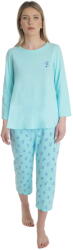 Wadima pijama de damă cu mânecă 3/4 104840 albastru subtil: 3XL (W104840-983 3XL)