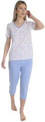 Wadima pijama de damă 104669 albastru pastel: XL (W104669-934 XL)