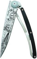DEEJO 1CB098 TATTOO / Ultrakönnyű zsebkés ébenfa nyéllel (1CB098)