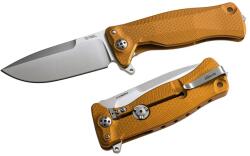 lionSTEEL SR11A OS / Kényelmes zsebkés merev titán kerettel és könnyű ERGAL nyéllel - narancssárga (LION0148)