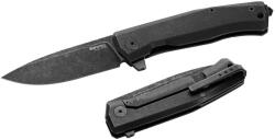 lionSTEEL MYTO MT01B BW / Hi-Tech EDC összecsukható, teljesen fekete kés M390 acél pengével (LION0204)