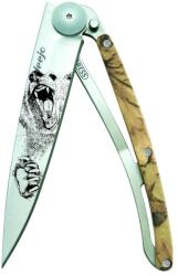DEEJO 1CM021 TATTOO BROWN CAMO / Ultrakönnyű zsebkés alumínium nyéllel (1CM021)