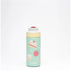 KAMBUKKA Lagoon Kids Insulated szívószálas gyerek termosz 400 ml - Picnic Party