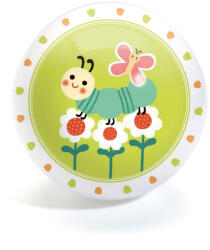 DJECO Gumilabda, ∅ 12 cm - Kiskertben - Lovely bugs Ball (DJ00107)