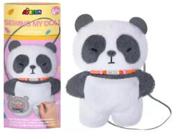 Avenir KIDS Avenir Varrható plüss nyaklánccal, Panda (AvenirCH251999)