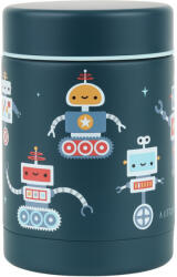 A Little Lovely Company Ételtermosz, ROBOT (LLC-SSFJRO07)