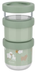 Little Dutch gyerek snack box készlet 3 db-os - Little Farm (108034065399)