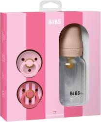 BIBS Szia baba! ajándékcsomag - púderrózsaszín