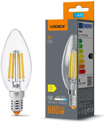 Videx LED Bulb VIDEX Filament C37F 6W E14 4100K VL-C37F-06144 (VX-VL-C37F-06144)