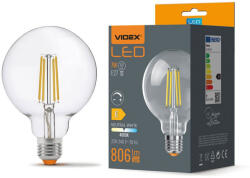 Videx LED Bulb VIDEX-E27-G95-7W-FIL-DIM-NW VLE-G95FD-07274 (VX-VLE-G95FD-07274)