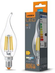 Videx LED Bulb VIDEX-E14-C35-6W-FIL-FLAME-NW VLE-C35Ft-06144 (VX-VLE-C35Ft-06144)