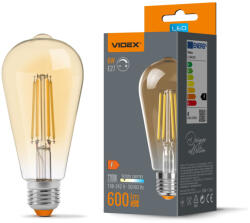 Videx LED Bulb VIDEX Filament C37FtA 6W E14 2200K bronze VL-C37FtA-06142 (VX-VL-C37FtA-06142)