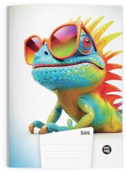 KARTON P+P Füzet A5 544 crazy animals Kaméleon (6-91225)