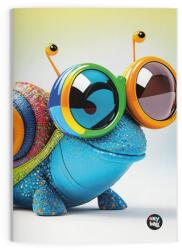 KARTON P+P Füzet A4 444 crazy animals Csiga (6-90425)