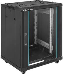 Qoltec 19inches RACK cabinet 15U, 600x600x855, steel (54518) - pcone