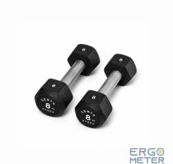  Centr x HYROX edző sorozat gumibevonatú DUMBBELL 8 kg (HRDB8kg)