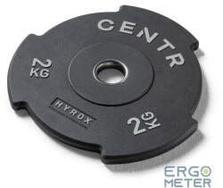  Centr x HYROX verseny felső súlytárcsa 2 kg (HUBP2) Súlytárcsa