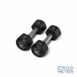  Centr x HYROX edző sorozat gumibevonatú DUMBBELL 14 kg (HRDB14kg)
