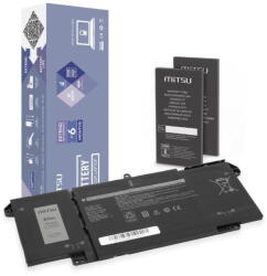 mitsu Battery 7FMXV for Dell Latitude 5320 7320 7420 7520 - 15.2V 3600 mAh (55 Wh) 15.2V (BC/DE-7520)