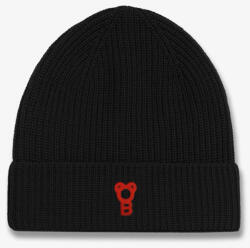 Baron Filou Signature Cotton Beanie - Black