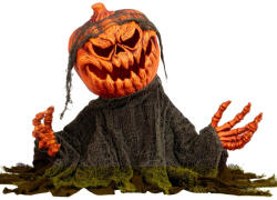  Halloweeni tök szörnyeteg - mozog és hangot ad ki! - 50 cm - elemes működés (2191)
