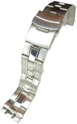 Arc Brățară Metalică Compatibilă Swatch - 19 mm - Lungime 19 cm - Zale Detasabile - Cataramă Fluture (SWBR25)