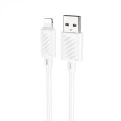 hoco. Cablu Date si Incarcare USB-A - Lightning HOCO X88, 18W, 2m, Alb - gsmboutique