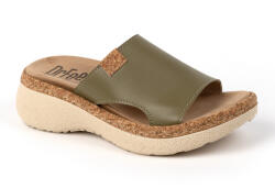 Dr Feet Papuci Dr Feet 21005 verde oliv - dama