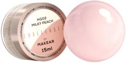 MAKEAR Challengel Builder Gel 15ml - No. HG02 Milky Peach