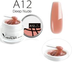 Venalisa Jelly Gel - új formula - 15 ml építőzselé - A12S Deep Nude (60915S)