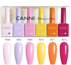 CANNI HEMA FREE UV/LED gél lakk szett 6x9ml - 2328 (1302k2)