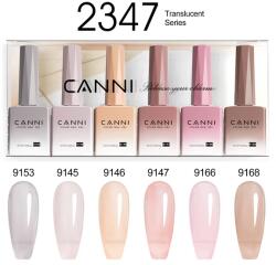 CANNI HEMA FREE UV/LED gél lakk szett 6x9ml - 2347 (1302k2)