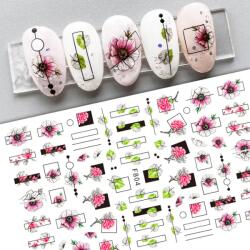 Palota Nails Köröm matrica 3D-s No. F804 -94