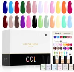 CANNI HEMA FREE UV/LED gél lakk szett (24db-os) No. CC1 (09CC1)